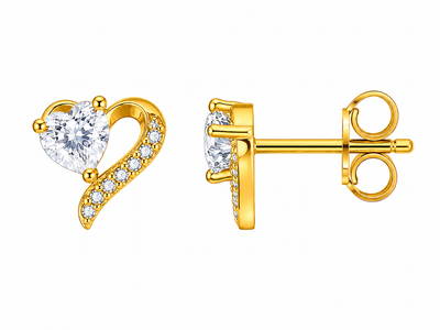 Glamora Luna Stud GOLD